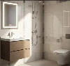 Phab ntsa Hung Toilet rau chav dej me (510mm Compact)